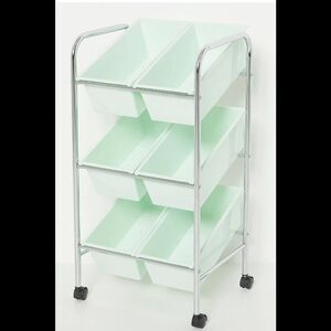 Tidy & Co. 6-Bin Multi-Purpose Organizer on Wheels
